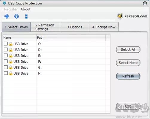 U盤防復(fù)制防拷貝軟件USB Copy Protection