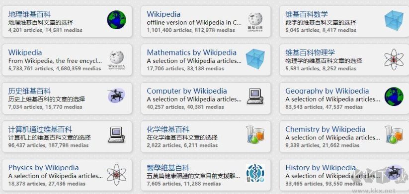 kiwix維基百科離線版