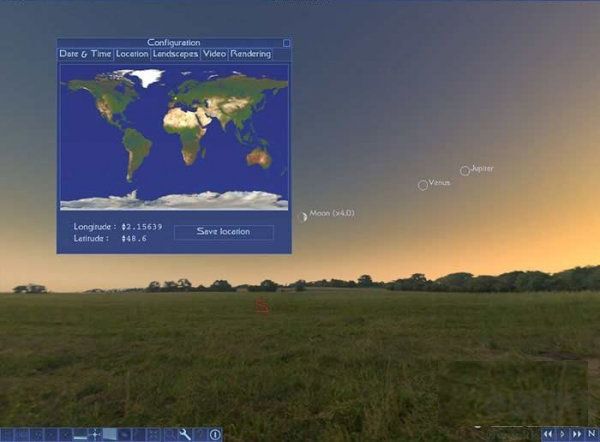 Stellarium 虛擬天文館