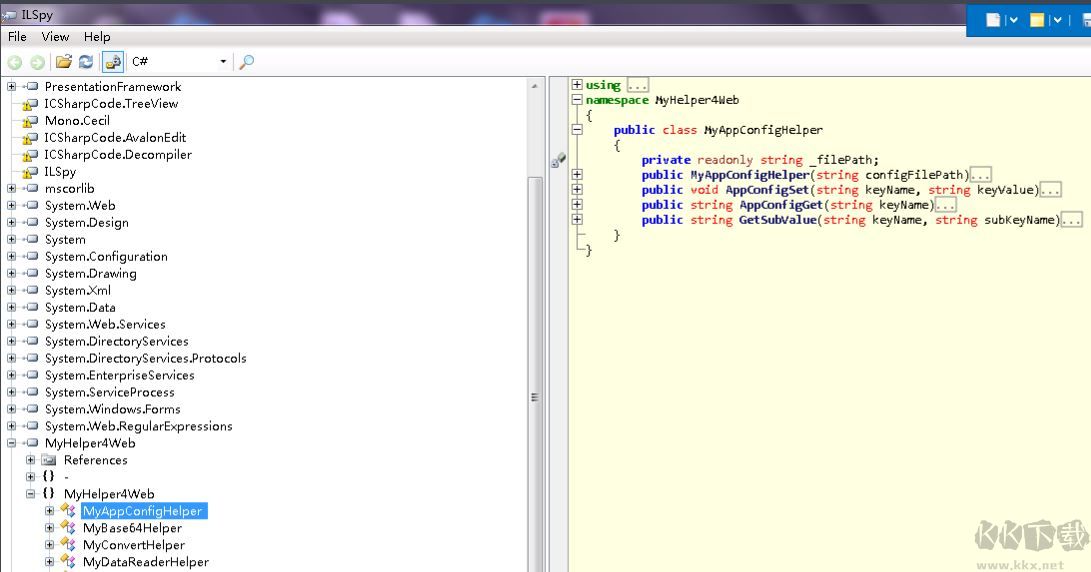 ILSpy(.NET反編譯工具)