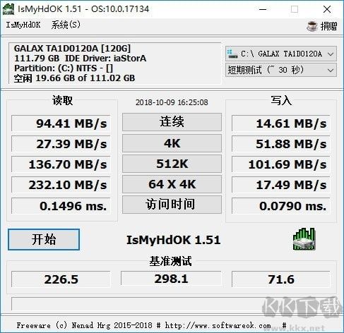 IsMyHdOK(硬盤測(cè)速工具)