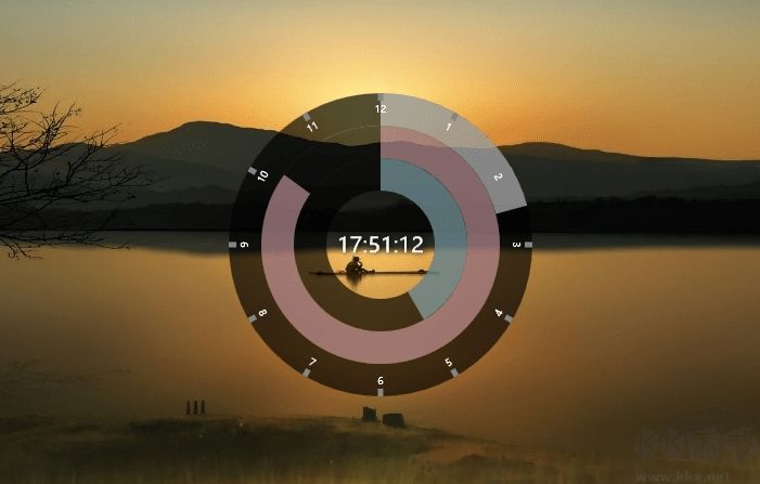 桌面概念時(shí)鐘