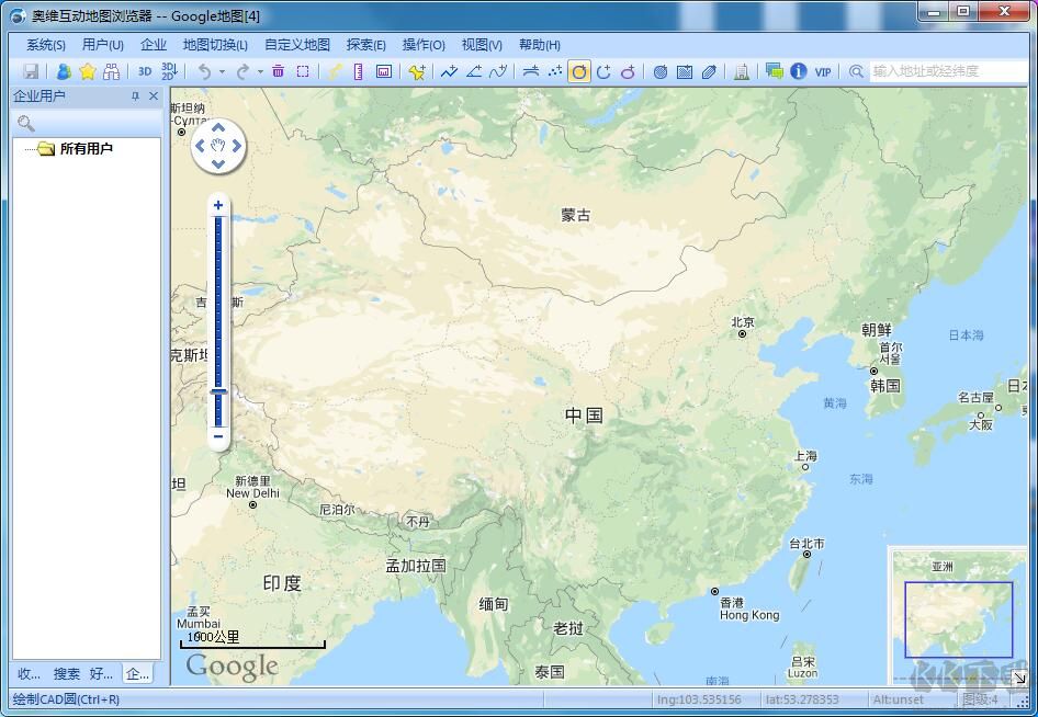 奧維互動地圖瀏覽器