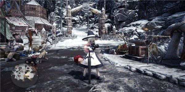 怪物獵人世界冰原魔理沙MOD