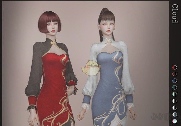 模擬人生4女性中國風(fēng)旗袍MOD(附安裝教程)