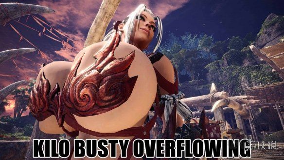 怪物獵人世界冰原慘爪龍搖晃大胸防具M(jìn)OD(附安裝教程)