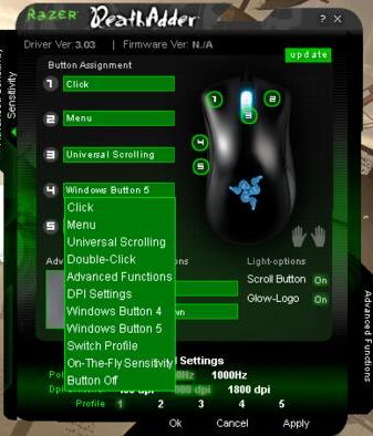 雷蛇煉獄蝰蛇鼠標(biāo)驅(qū)動中文版