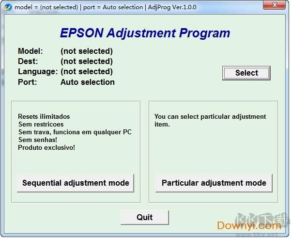 愛普生l1300廢墨清零軟件