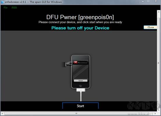 雪花Sn0wBreeze越獄工具