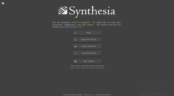 鋼琴模擬器Synthesia中文版