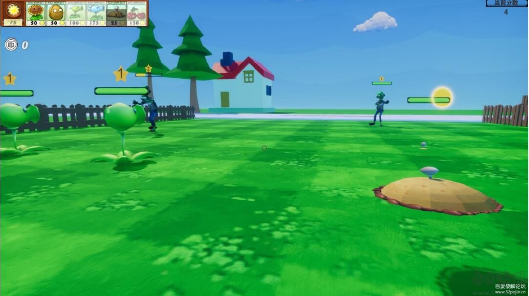 植物大戰(zhàn)僵尸3D魔改版