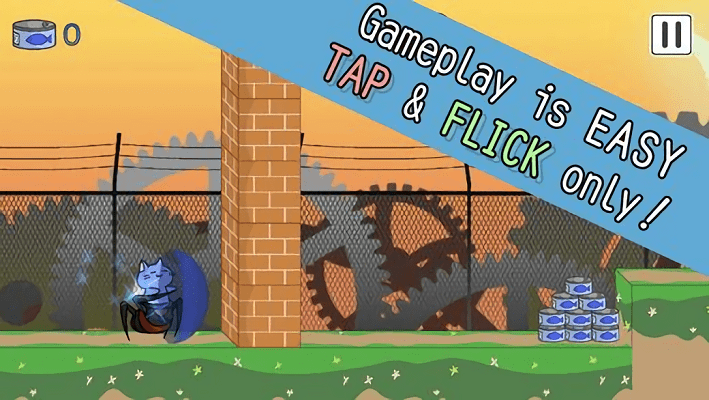 跑酷貓小游戲 跑酷貓小游戲