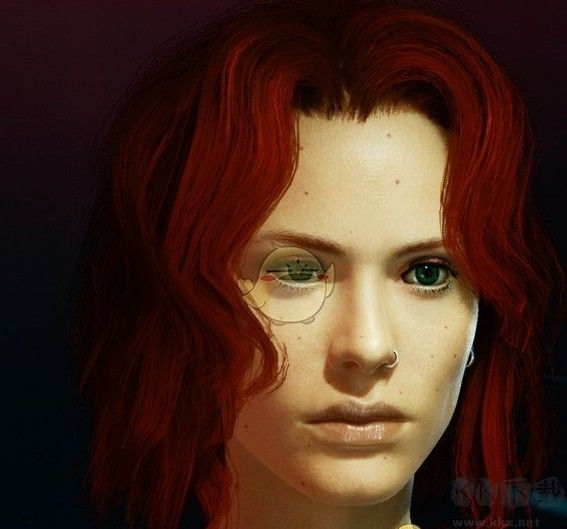 賽博朋克2077捏臉數(shù)據(jù)-賽博朋克2077火紅色波浪短發(fā)女性捏臉數(shù)據(jù)分享