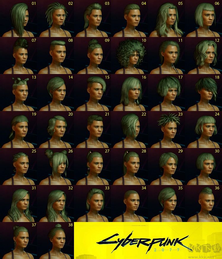 賽博朋克2077發(fā)型修改MOD