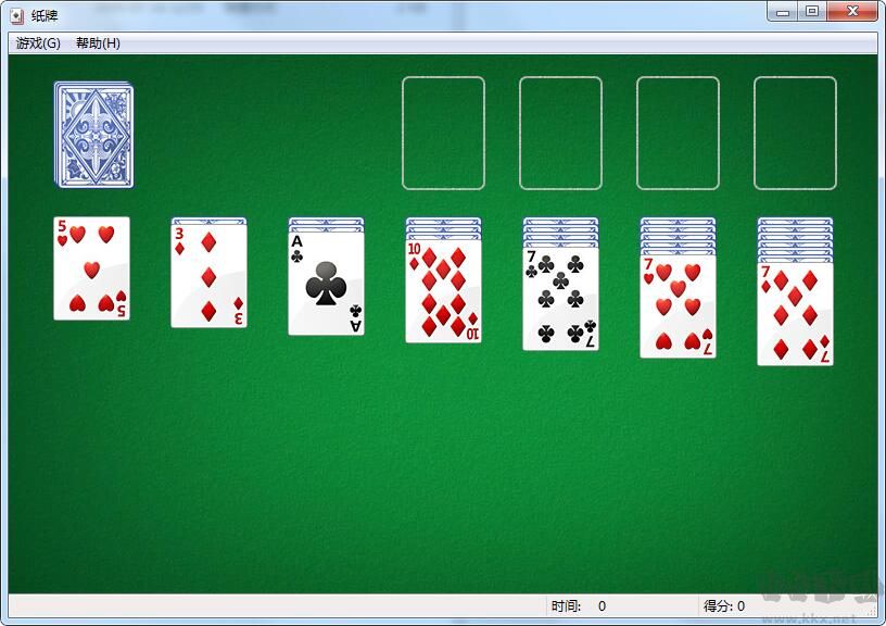 微軟紙牌小游戲