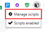 瀏覽器腳本管理工具(MeddleMonkey)