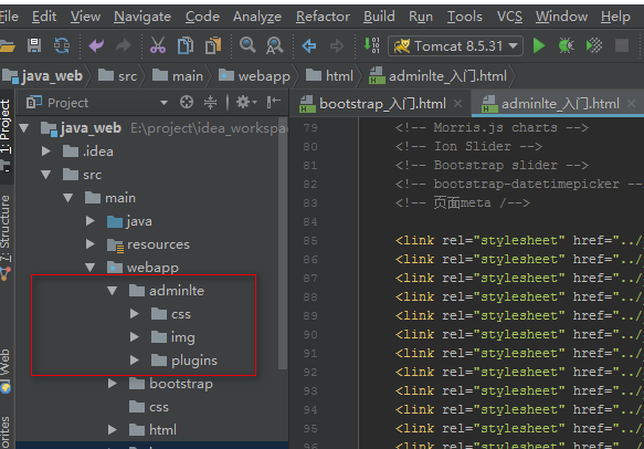 AdminLTE響應(yīng)式后臺(tái)管理模板