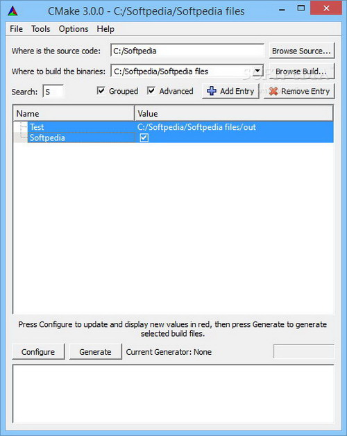 cmake編譯配置軟件