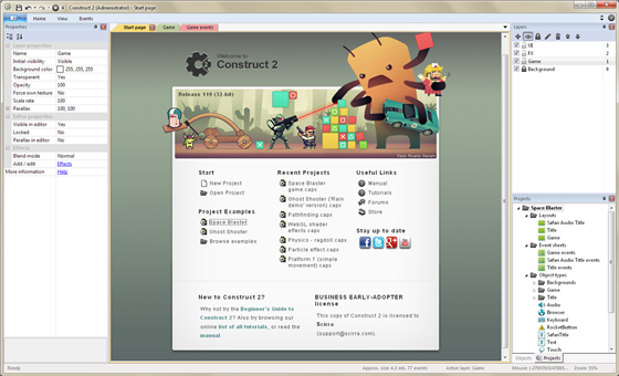 construct2軟件介紹