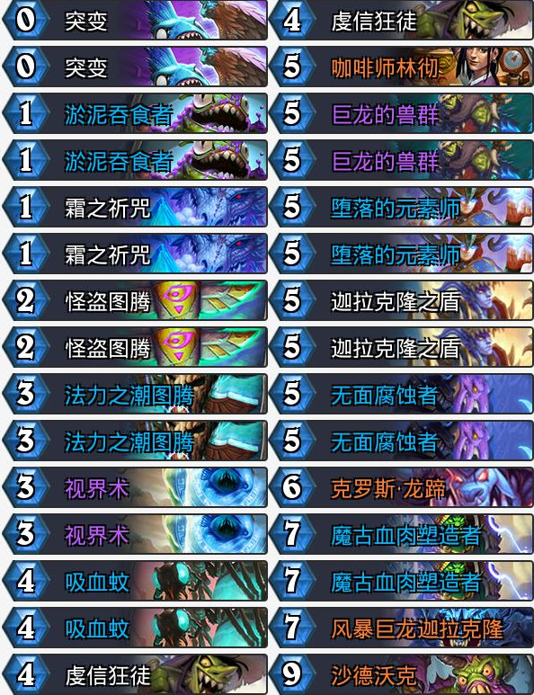 爐石傳說盒子卡套布置