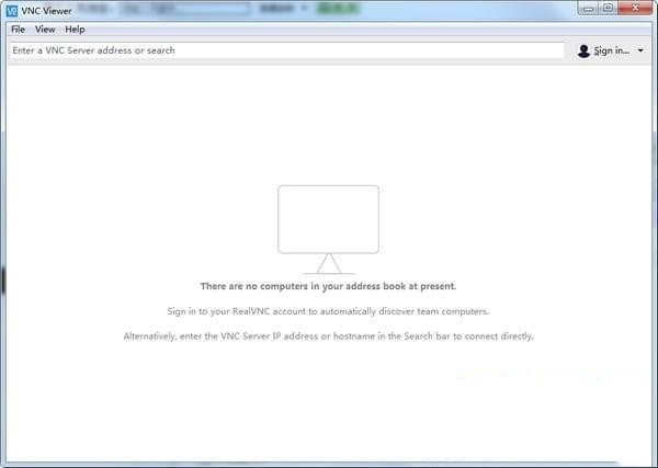 VNC Viewer中文破解版截圖