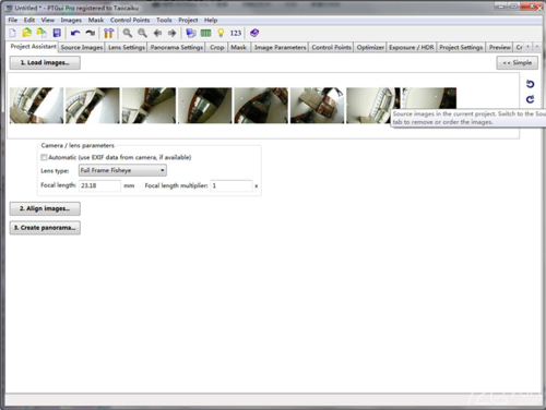 PTGui中文破解版怎么補地