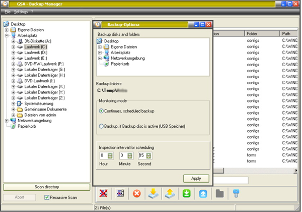 GSA Backup Manager免費(fèi)版