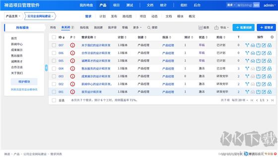禪道項(xiàng)目管理軟件