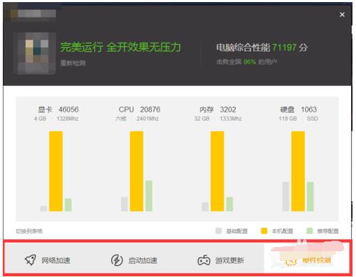騰訊游戲平臺截圖