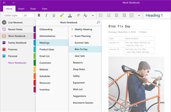 Onenote2019軟件介紹