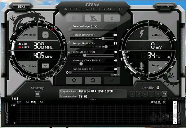 微星小飛機(jī)(MSI Afterburner)