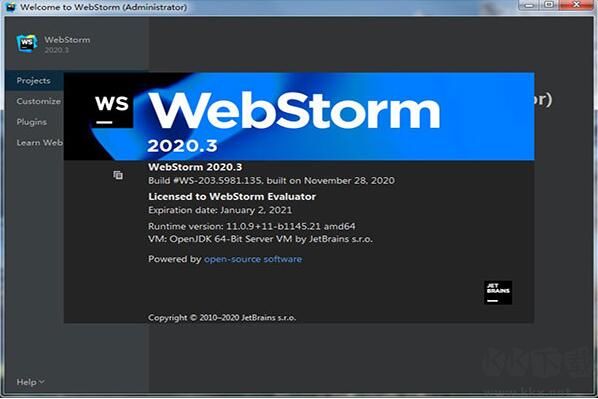 webstorm截圖