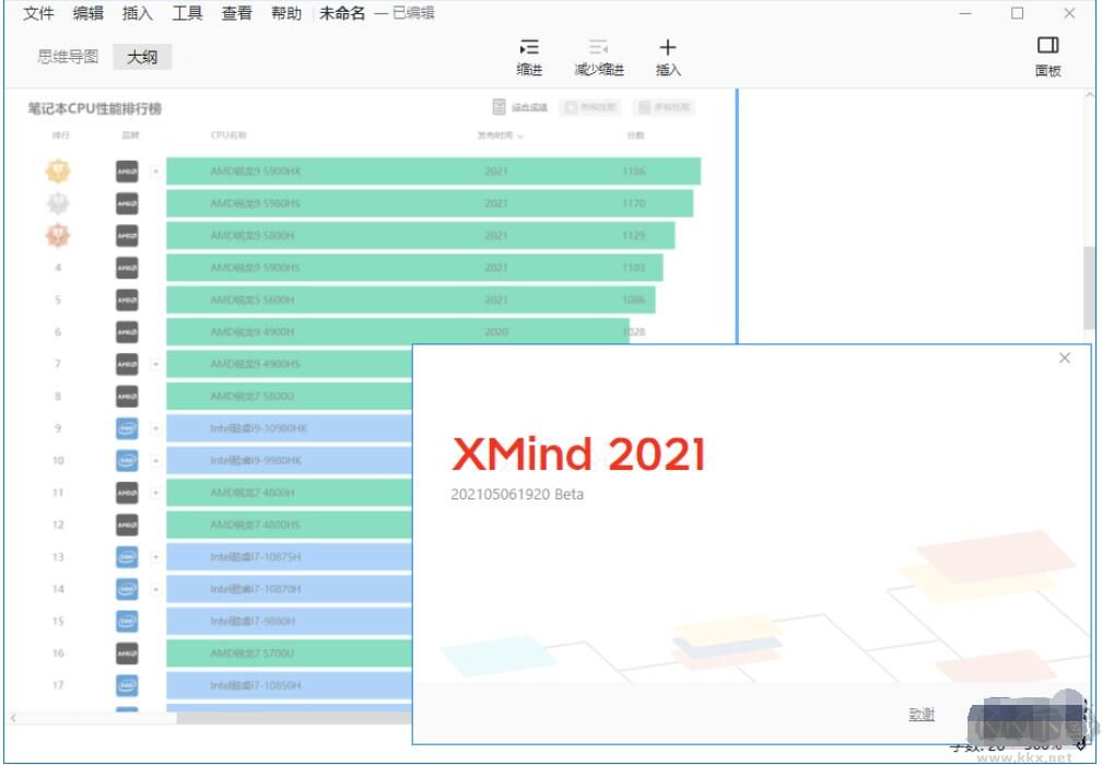 XMind中文版(思維導(dǎo)圖軟件)