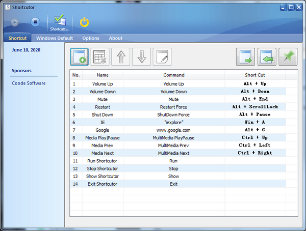 shortcutor電腦快捷鍵設(shè)置軟件