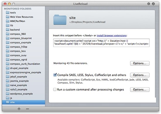 livereload網(wǎng)頁自動(dòng)刷新插件
