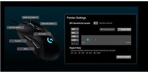 羅技 Logitech G403 鼠標(biāo)驅(qū)動程序
