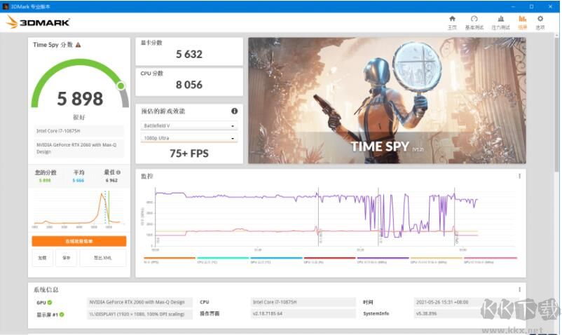 顯卡跑分軟件3DMark 2.19.7216 破解專業(yè)版