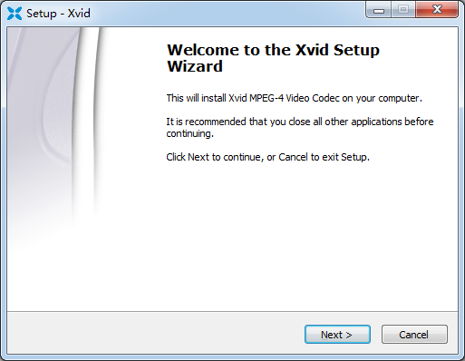 Xvid Video Codec視頻解碼器