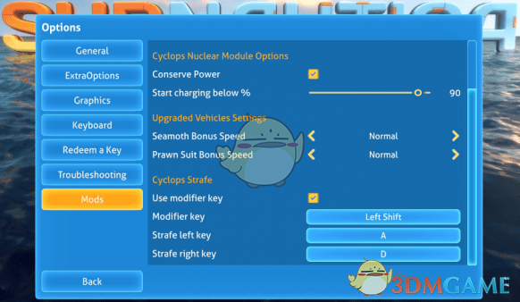 深海迷航海蛾號屬性增強MOD