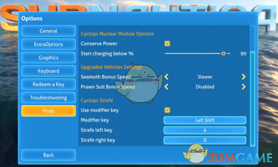 深海迷航海蛾號屬性增強MOD