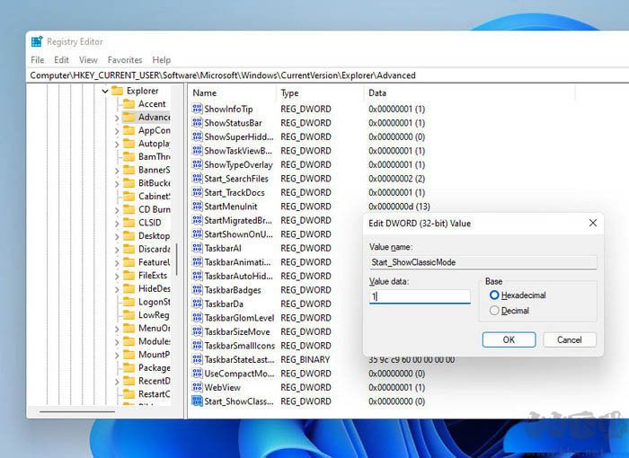 Win11恢復(fù)回Win11開(kāi)始菜單方法