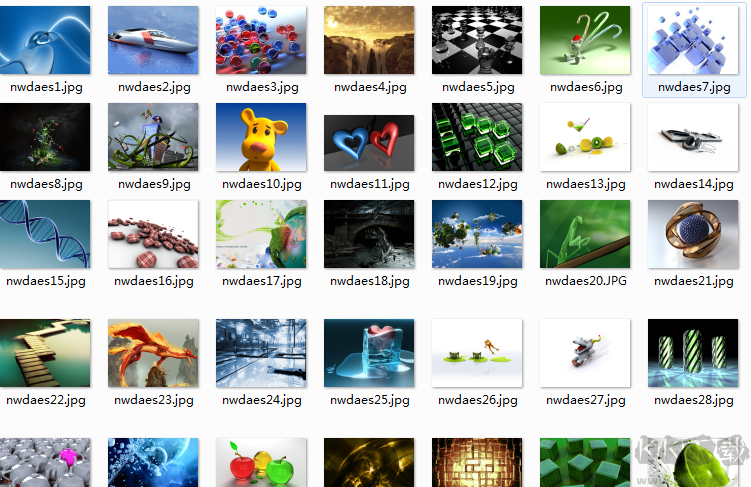 3D立體桌面壁紙包(高清)