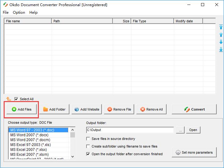 Okdo Document Converter文檔格式轉(zhuǎn)換工具