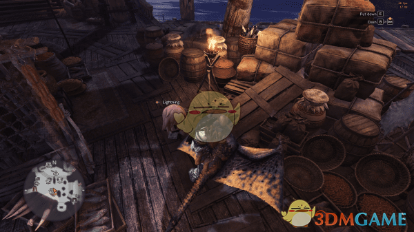 怪物獵人世界冰原噗哧豬外觀替換成怪物MOD