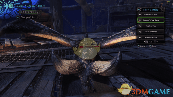 怪物獵人世界冰原噗哧豬外觀替換成怪物MOD