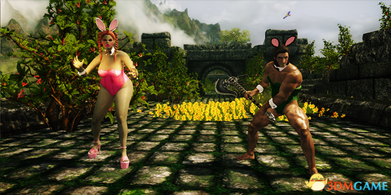 上古卷軸5兔女郎裝MOD