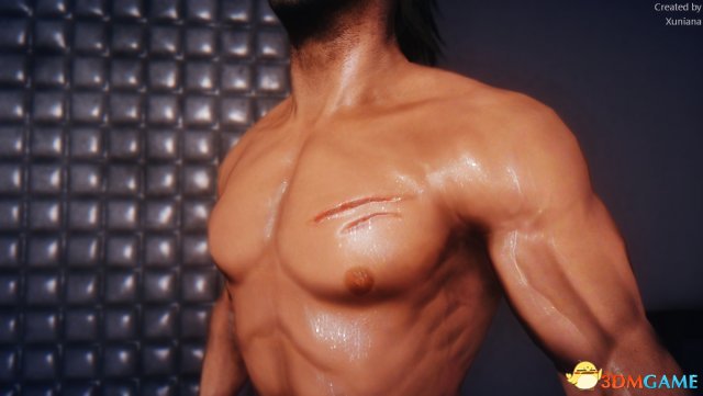 上古卷軸5天際男性刀疤身體MOD