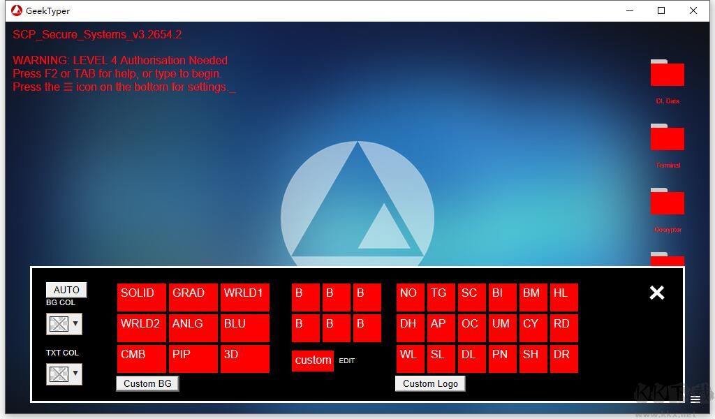 GeekTyper黑客模擬器