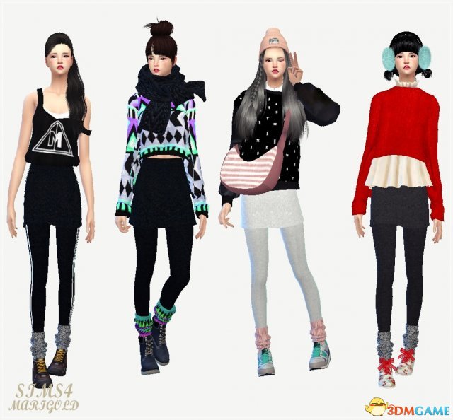 模擬人生4泡泡襪MOD