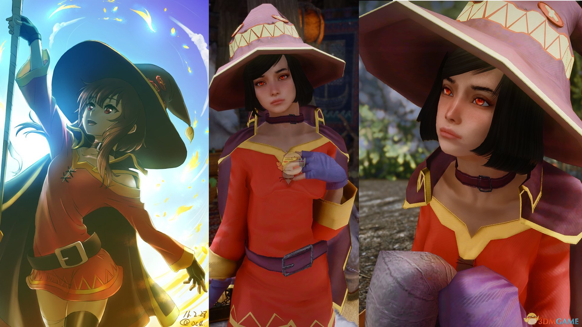 上古卷軸5天際重置版慧慧獨(dú)立法師隨從MOD